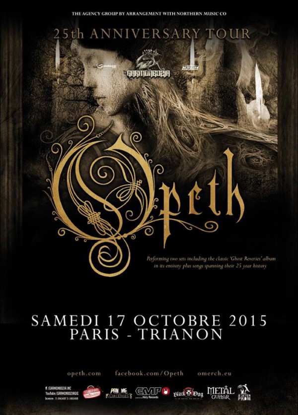 Opeth, Trianon, Garmonbozia, Ghost Reveries