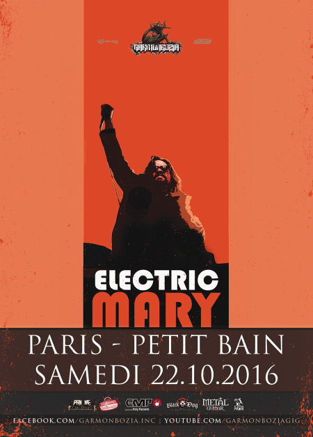 Electric Mary, concert Paris, 22 octobre 2016