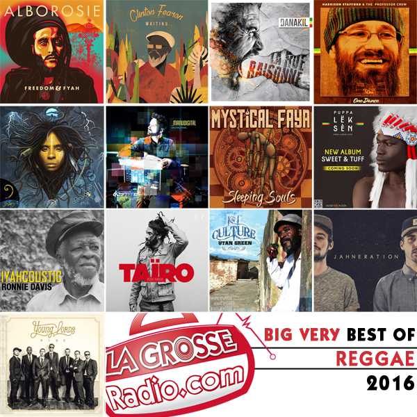 big very best of reggae 2016, pochettes, albums