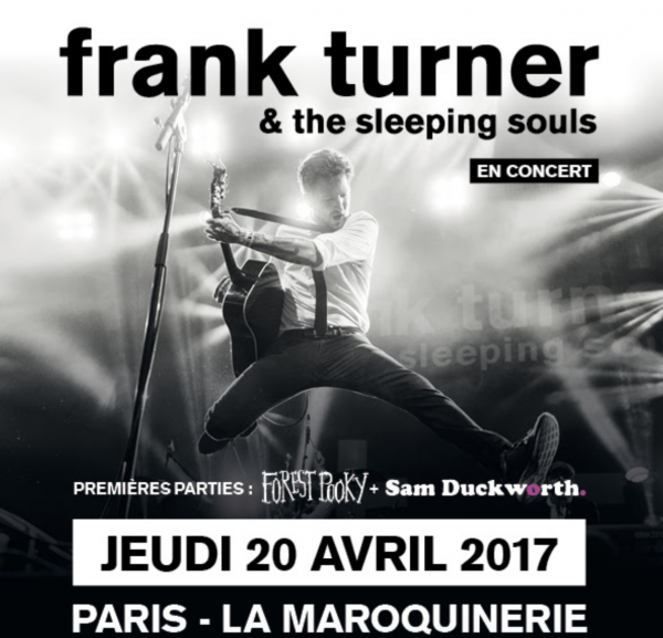 frank turner, the sleeping souls, concert, tournée, rock, folk