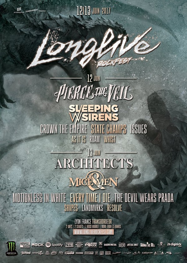 soirée, paris, Architects, state champs, motionless in white, of mice & men, as it is, alternative live,