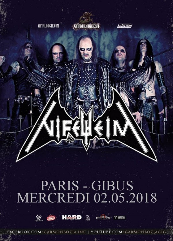 concert, black metal, suède, nifelheim, gibus, rock'n eat live,