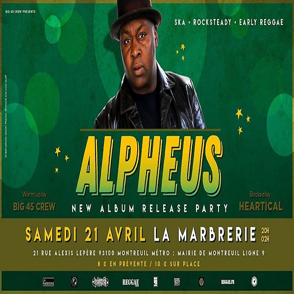 Alpheus - Release party à  La Marbrerie