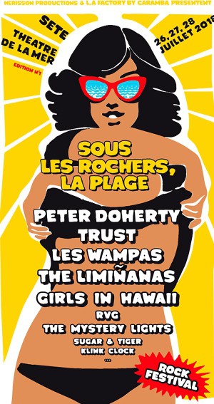 Flyer Sous Les Rochers La Plage Sete 2018