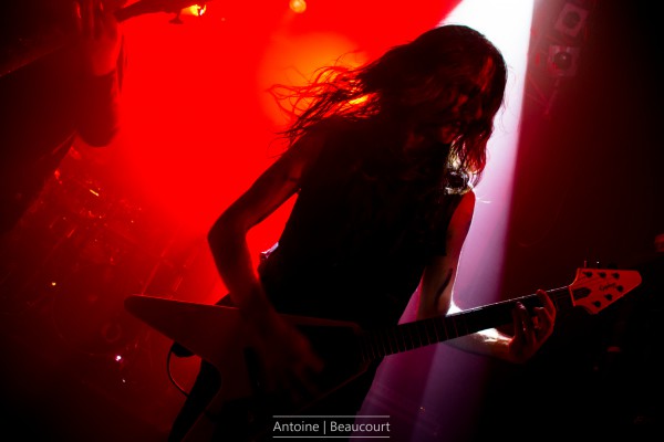 enthroned, black metal, paris, concert, 2020, petit bain, cold black sun