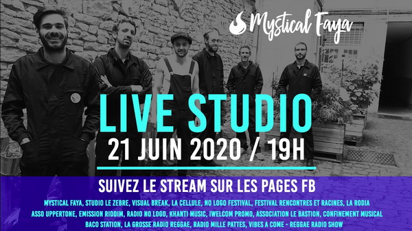 Mystical Faya - Live Studio 21 Juin, 19h FB