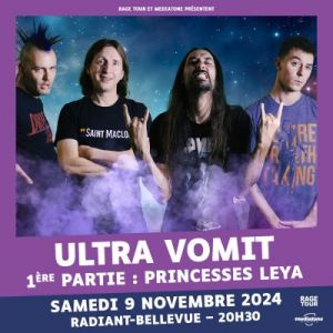 [Live Report] Ultra Vomit + Princesses Leya au Radiant Bellevue (09/11/2024)